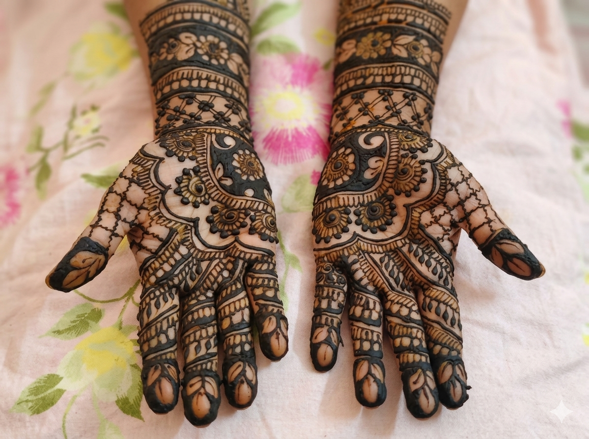 Heritage Mehndi pattern